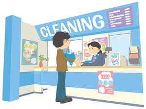 クリーニング屋さん